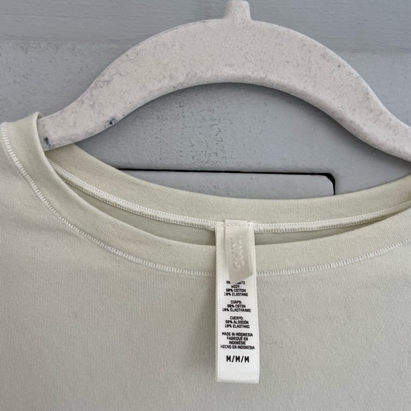 SKIMS Bone Cotton TShirt M - Picture 4 of 4